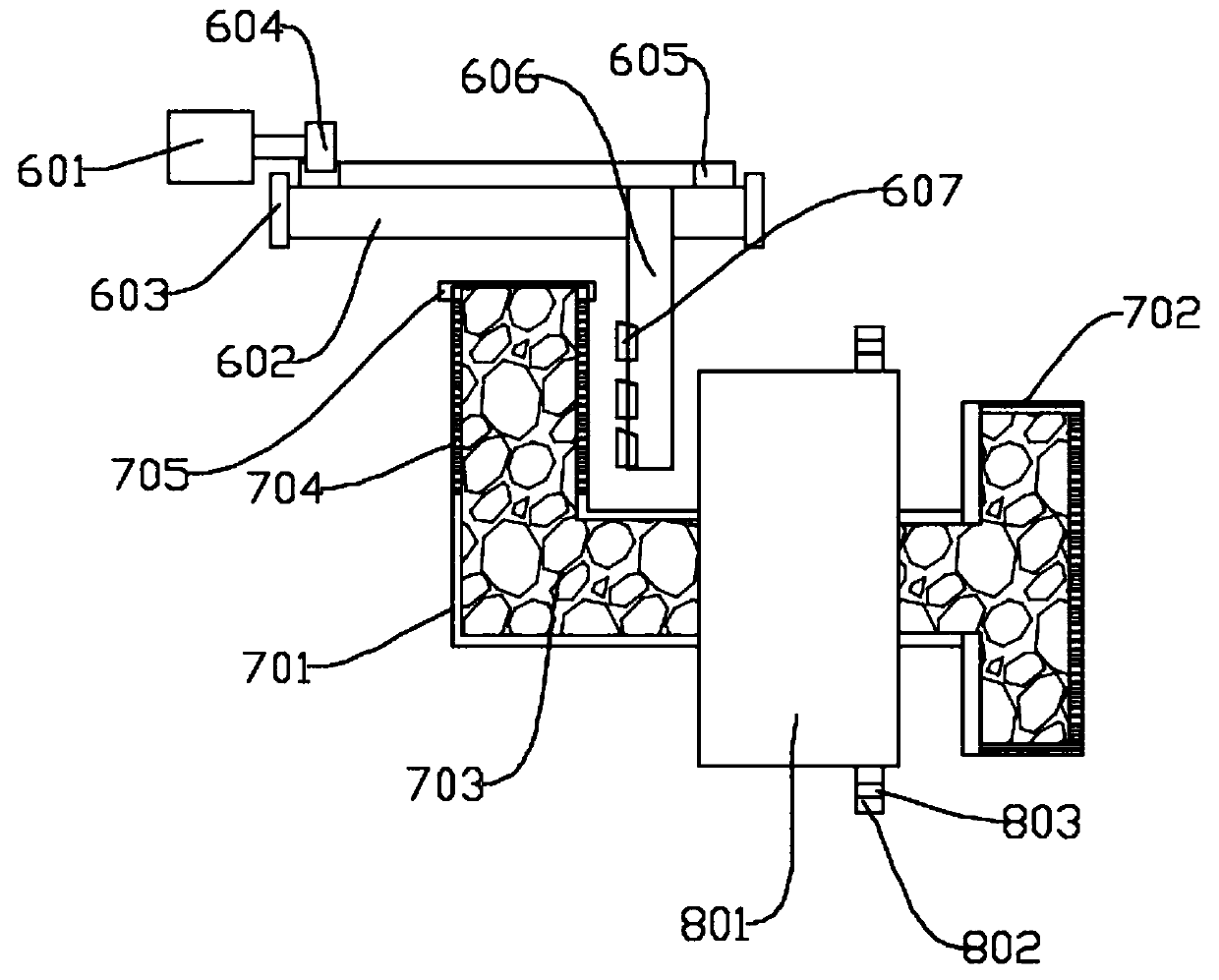 Self-circulation moisture removal temperature control type computer case