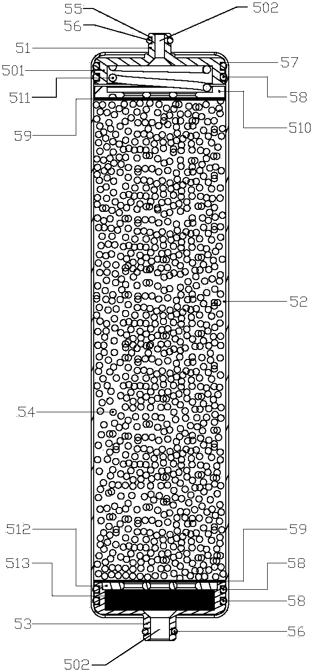 Portable pressure swing adsorption oxygen generation device