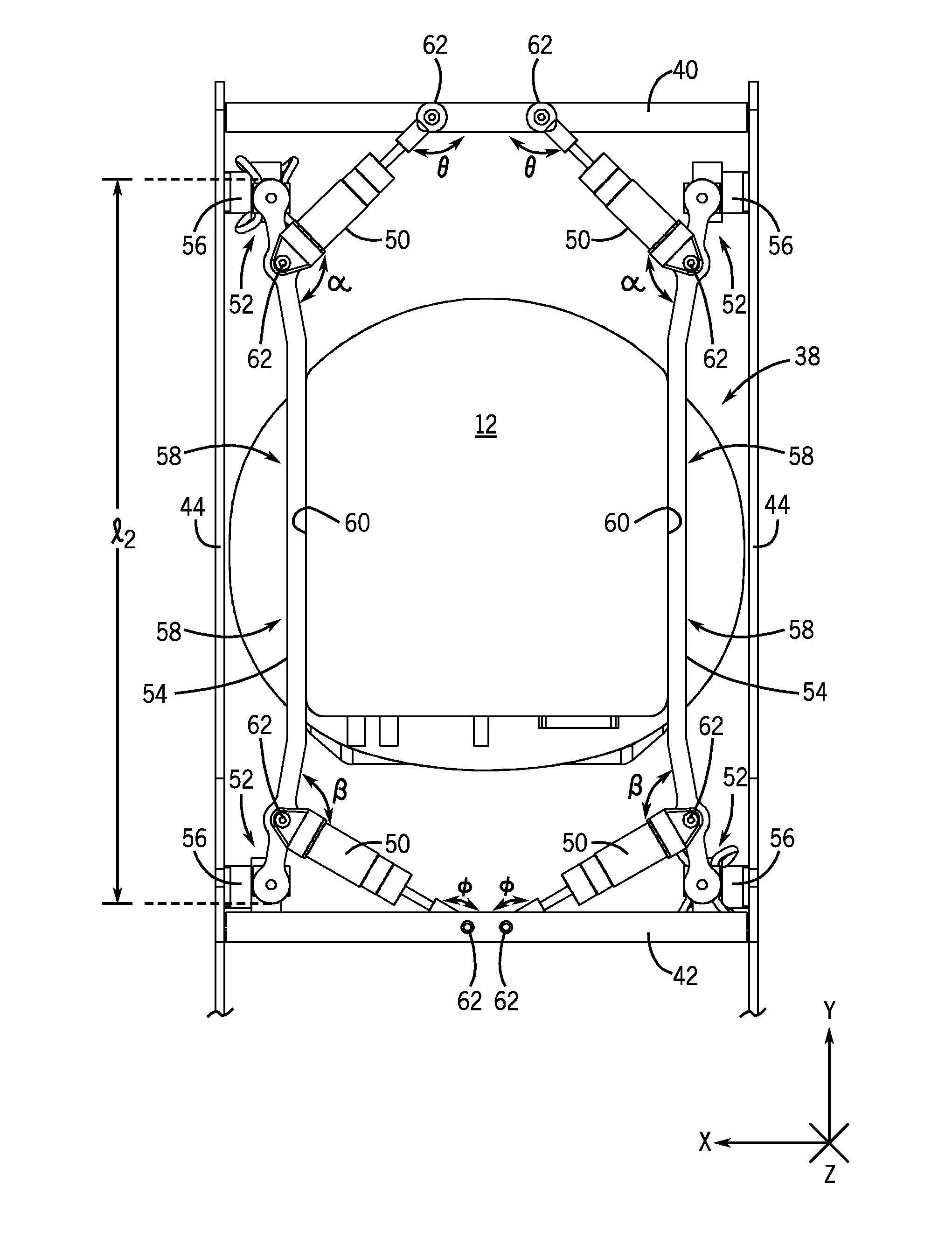 Camera stabilization mechanism