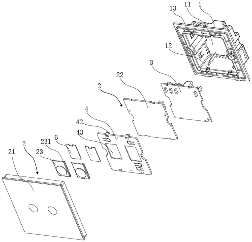 Wall surface controller and smart home system