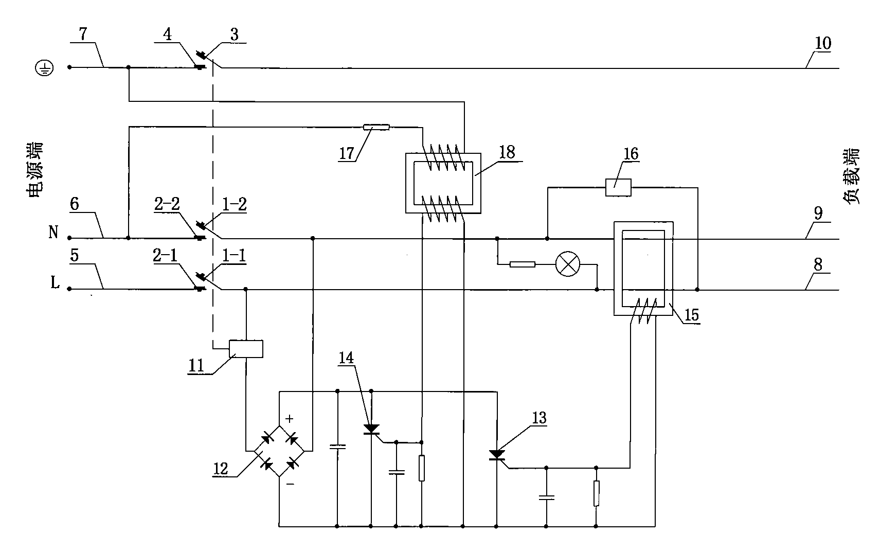 Leakage protection plug