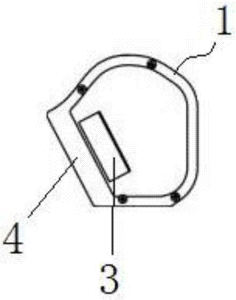 Low-position lamp and application thereof in roadway illumination