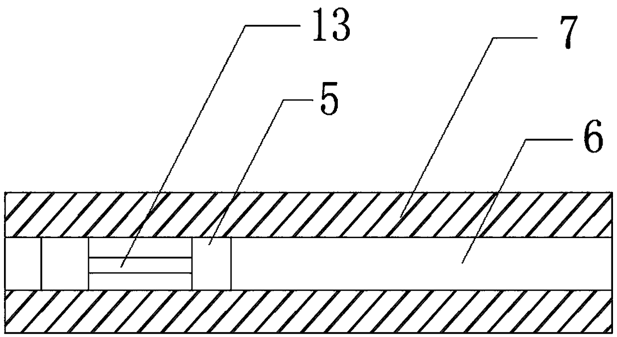 Residential district security and protection detection device based on face recognition