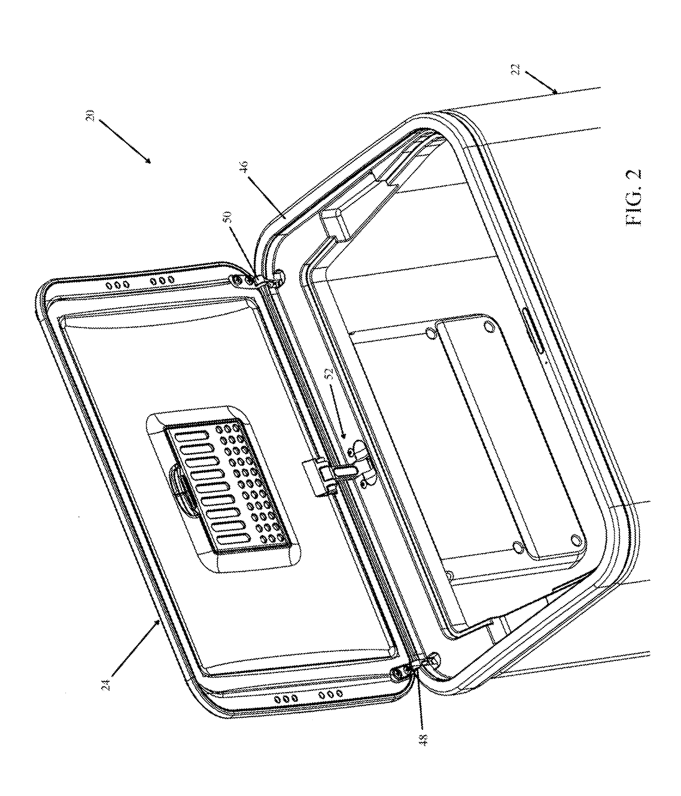 Trash can with power operated lid