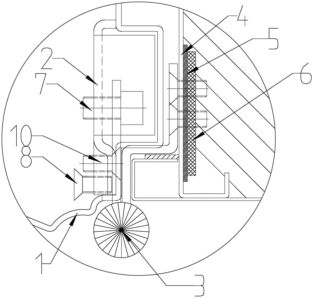 An all-round adjustable bright hinge