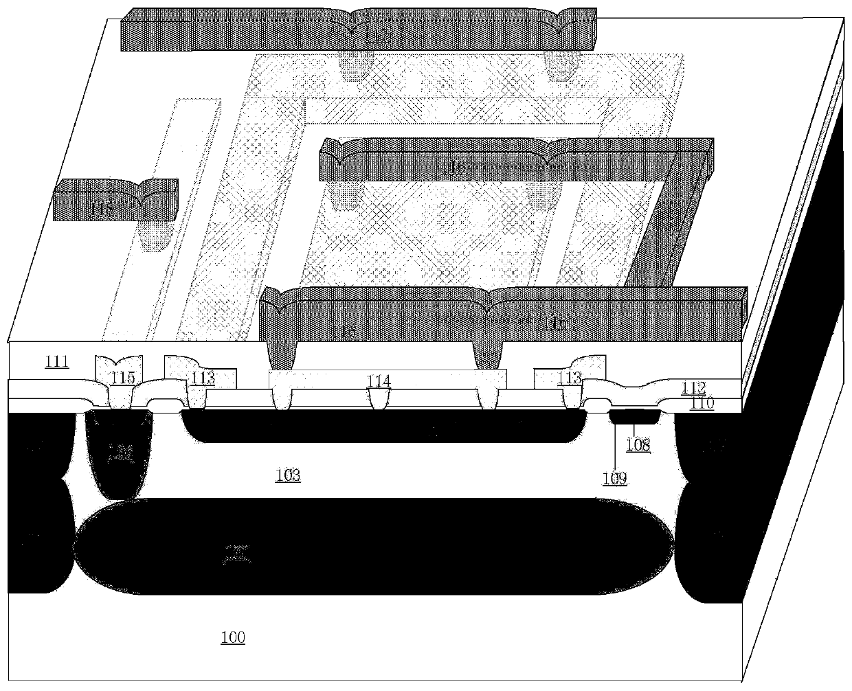 A vertical high-voltage power bipolar junction transistor and its manufacturing method