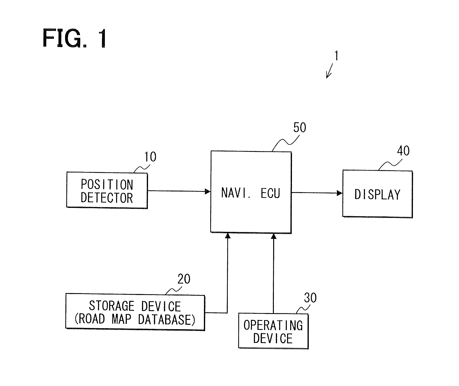 Map display apparatus