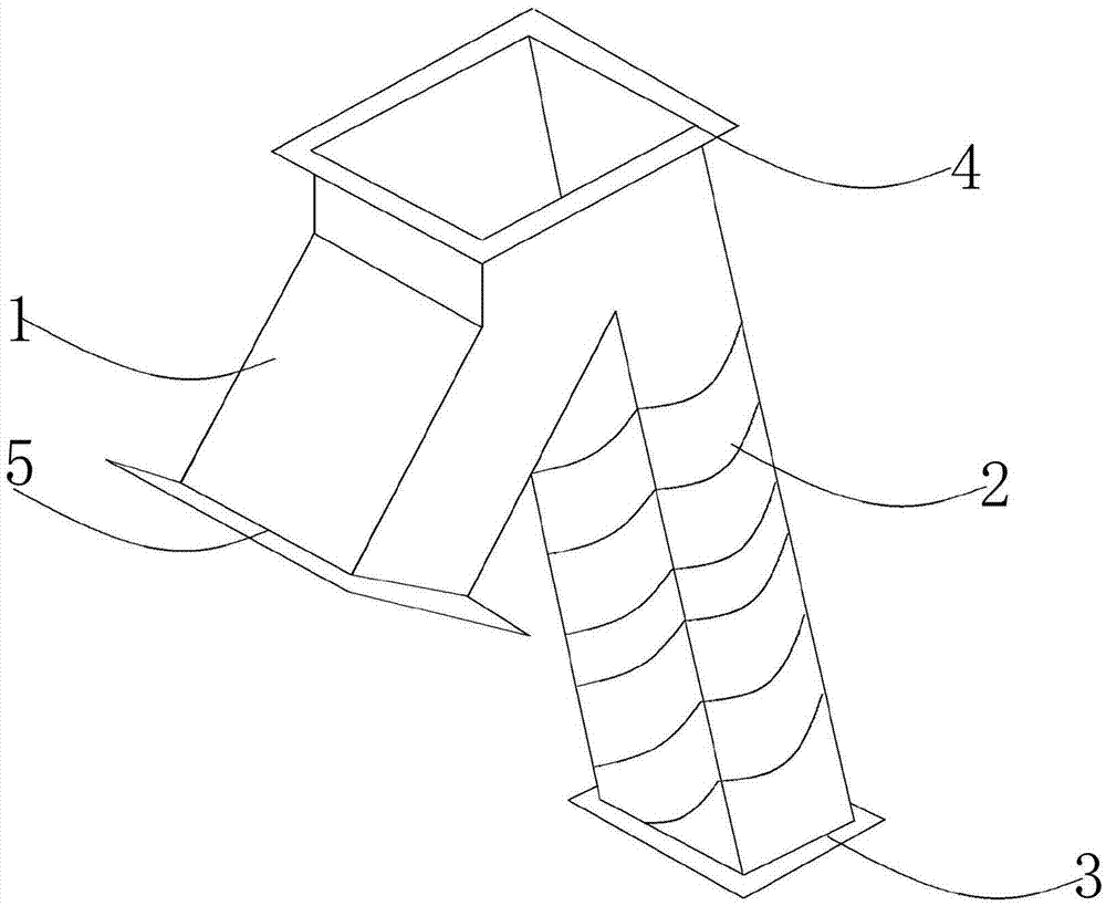 Multifunctional agricultural grain sliding way device