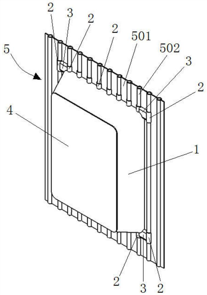 Manhole door sealing box and tower-type supercritical boiler