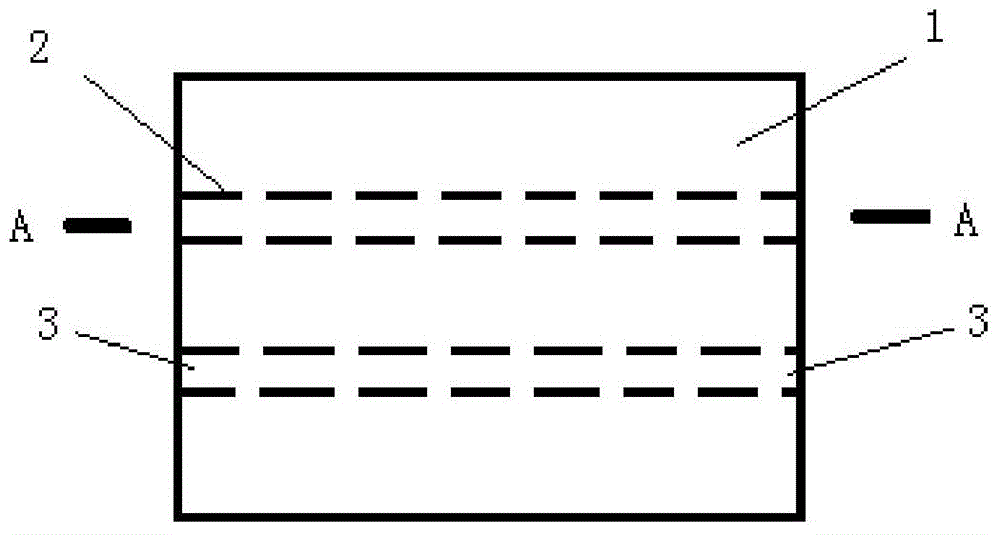 Large-area or large-volume concrete pre-buried blast hole arrangement method and blasting demolition method