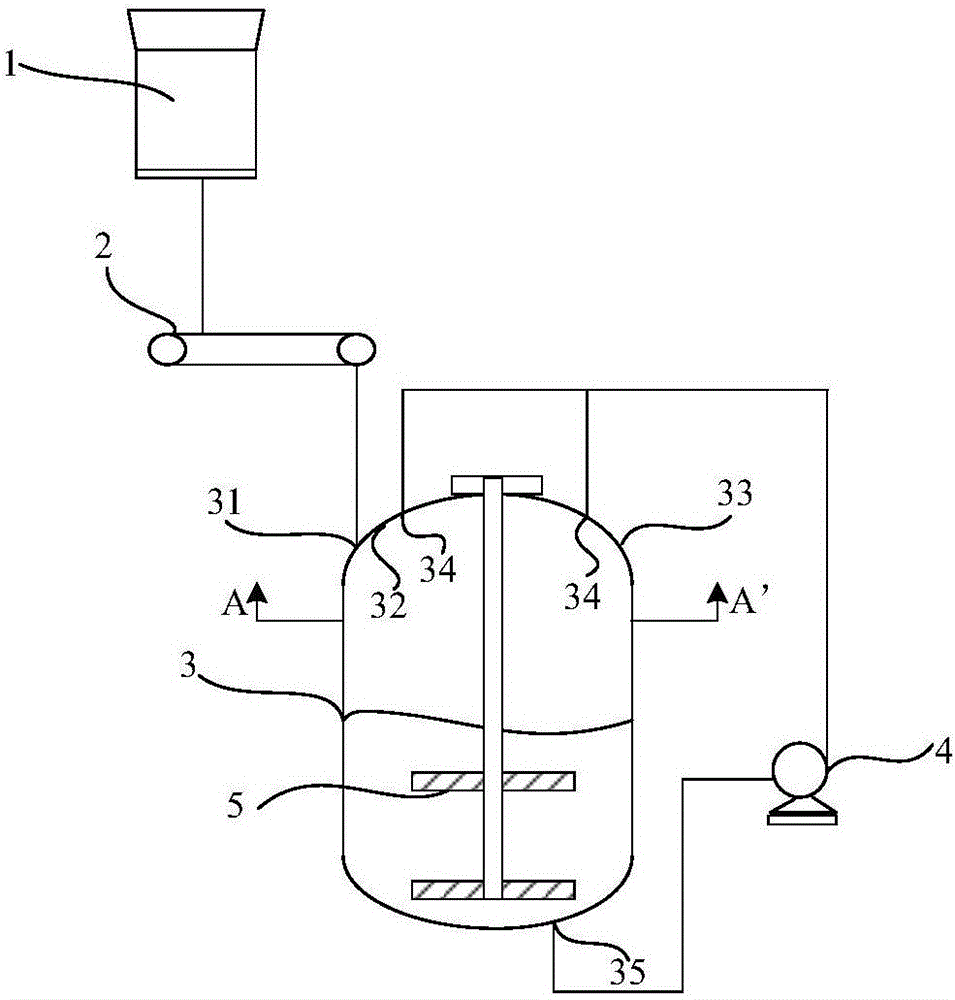 Method and device for preparing water coke slurry from semicoke