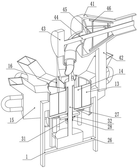 A high-efficiency cotton blender