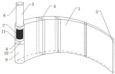 An indoor air purification device with self-purification function