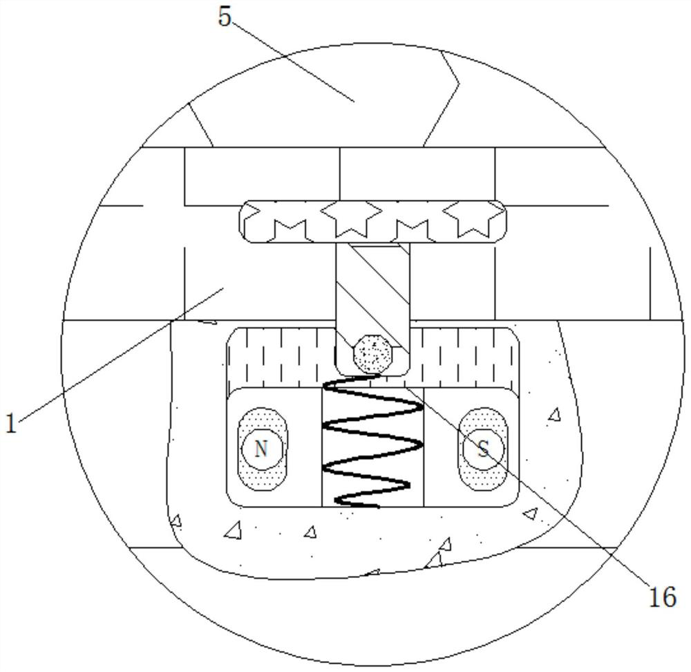 Intelligent auxiliary massage device for patient treatment