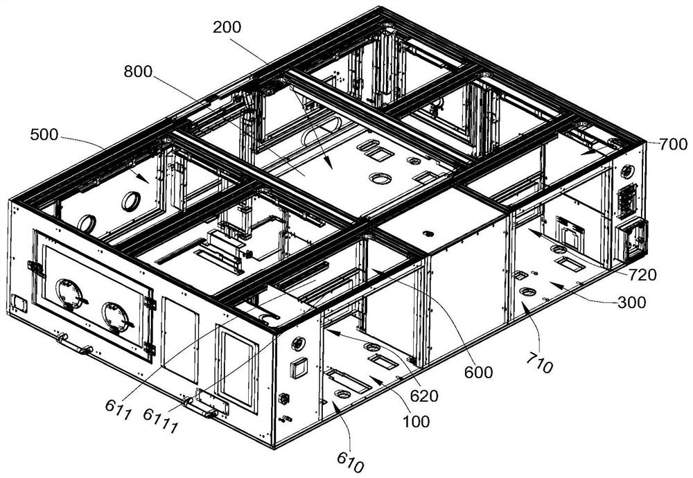 Electronic component translation type test sorting machine