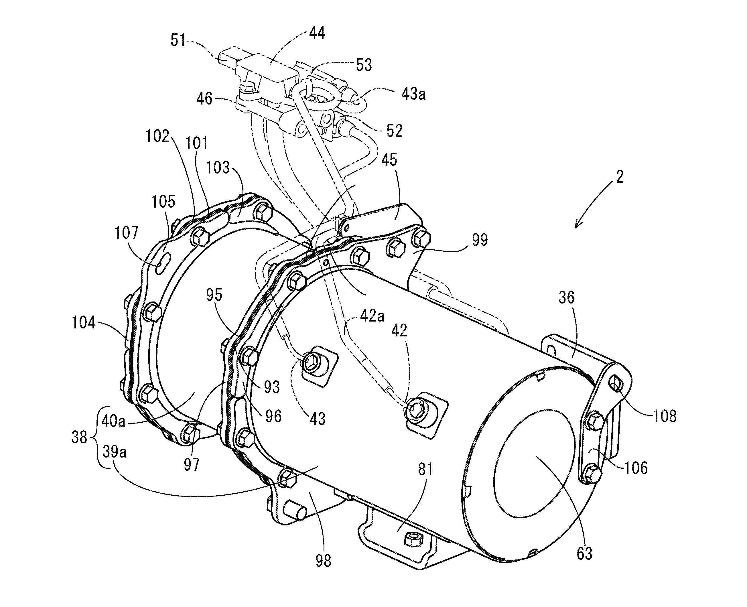 Engine device