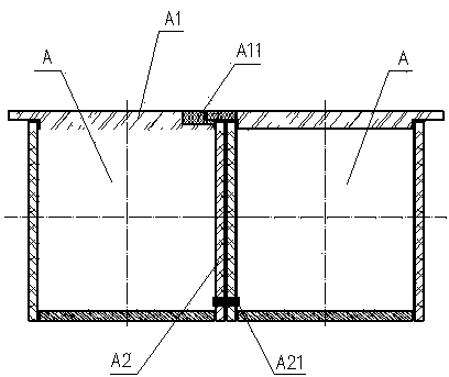 Method for establishing small colony by adopting combined frame