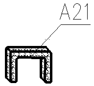 Method for establishing small colony by adopting combined frame