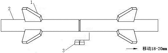 Double tapering method for preformed rod