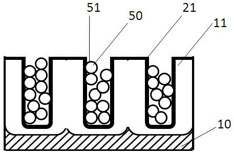 A kind of LED fluorescent powder coating method