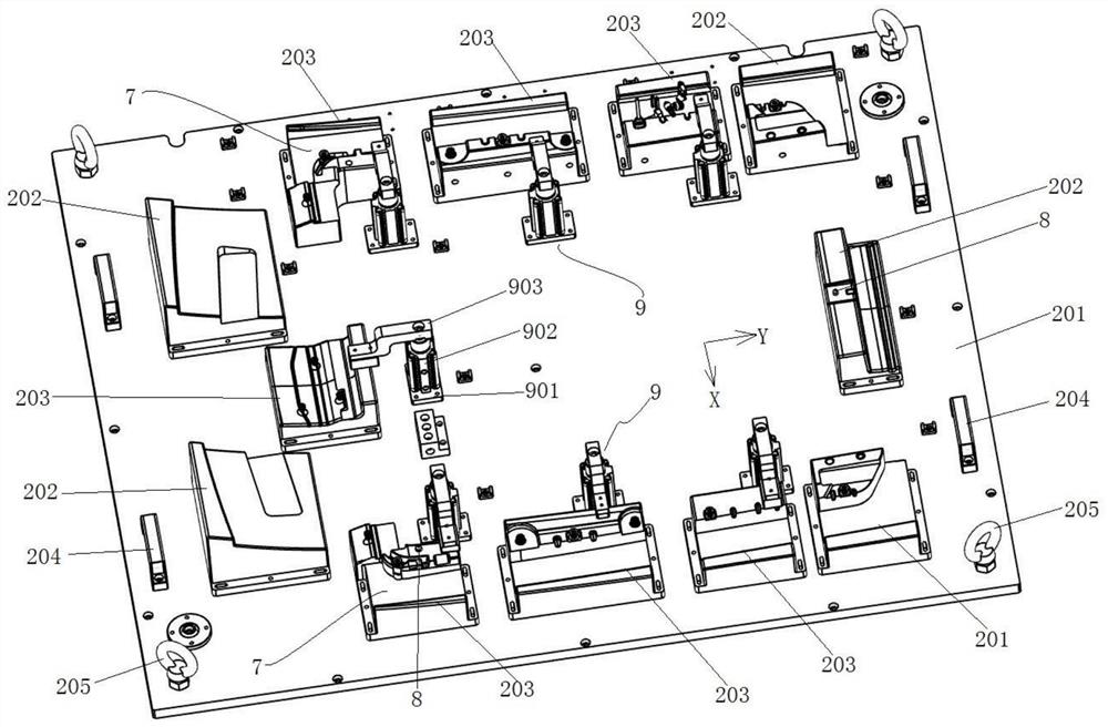 Nut insert hot melting workstation