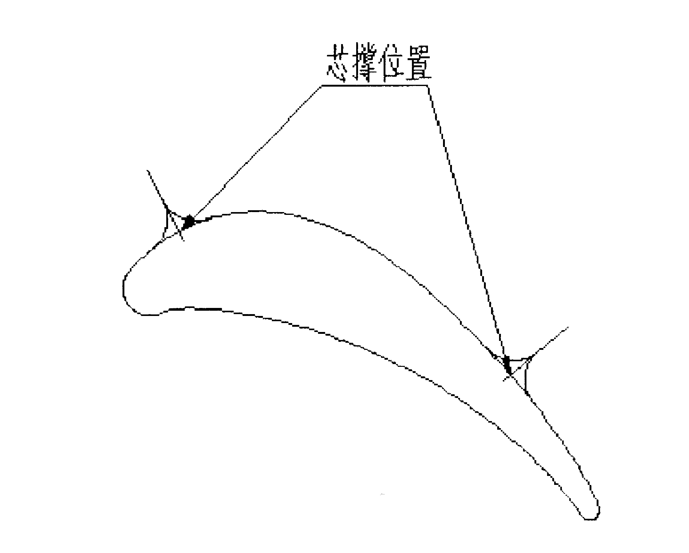 Method for enhancing strength of single crystal blade core by metal core support