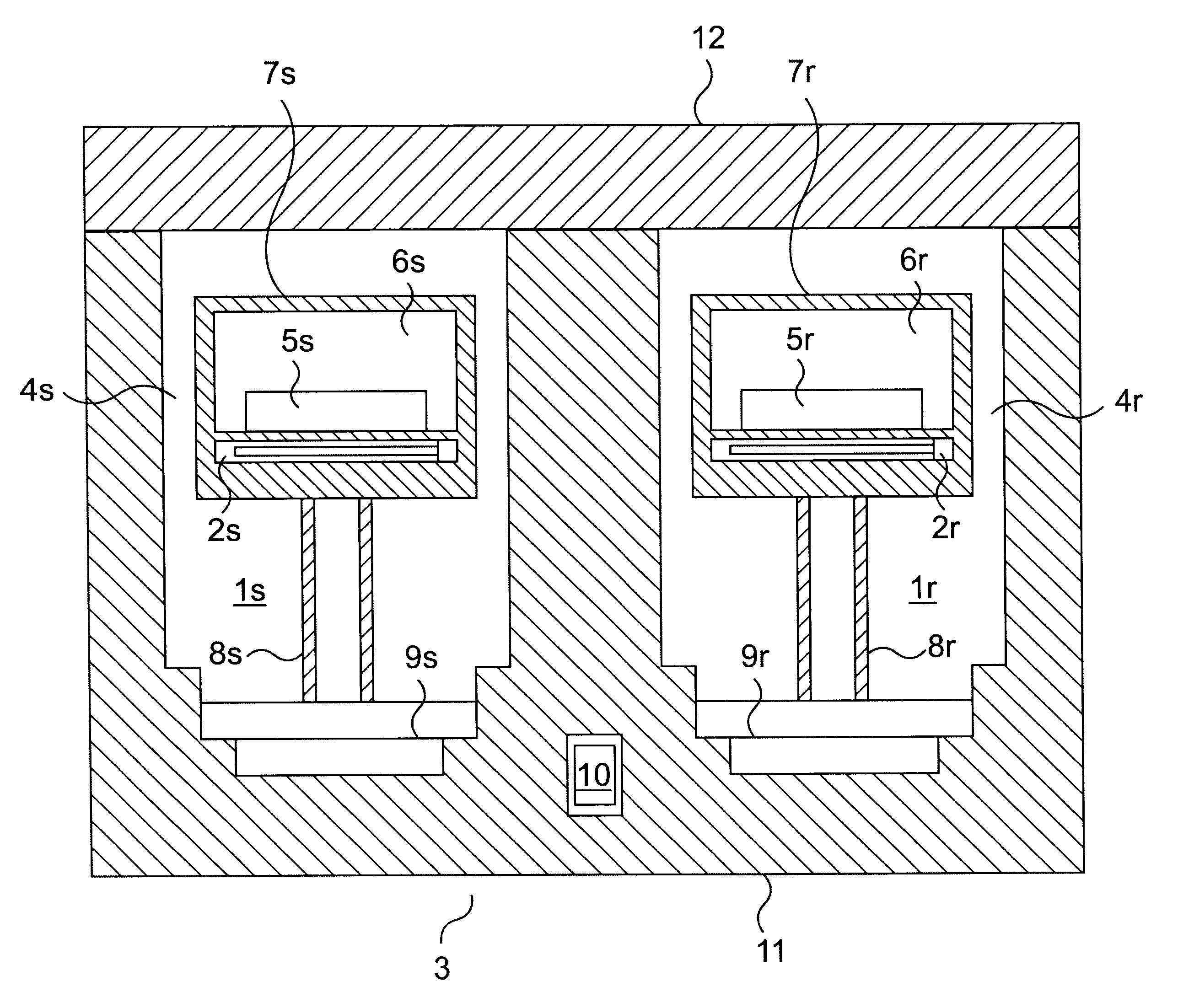 Power compensation differential scanning calorimeter