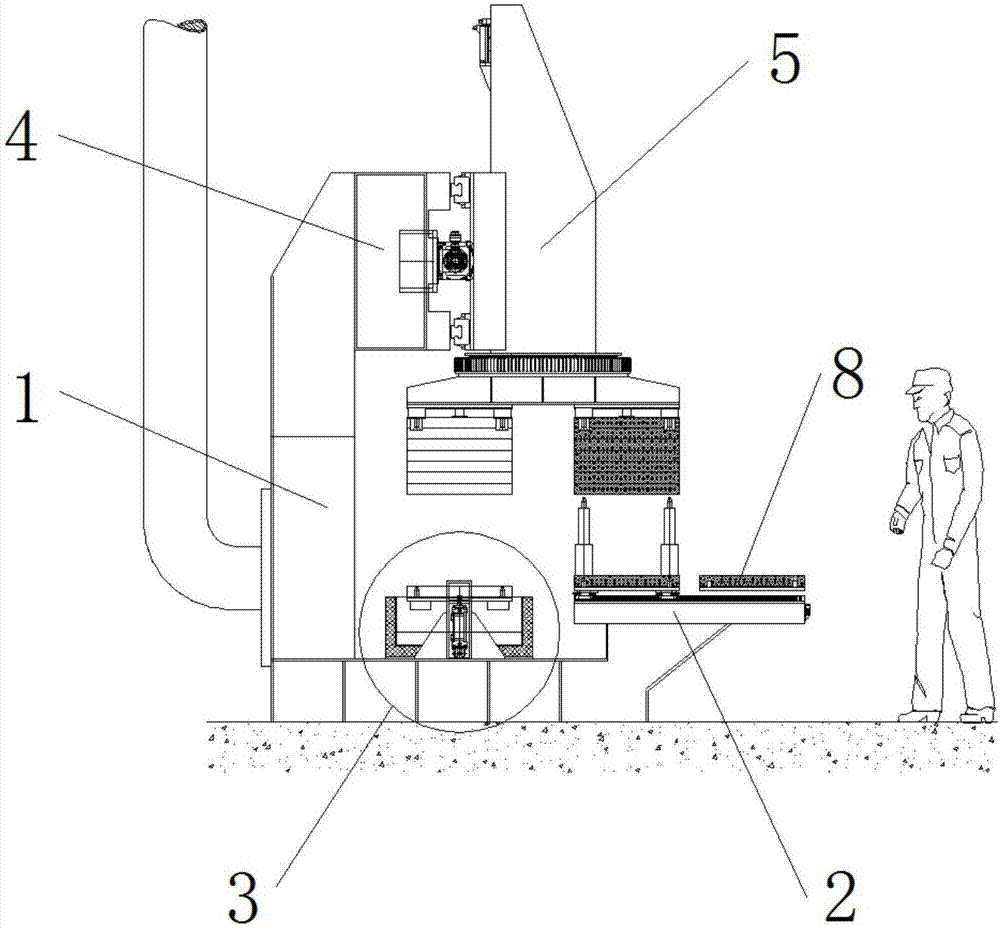 Lost foam multi-station digital gluing system and its gluing method