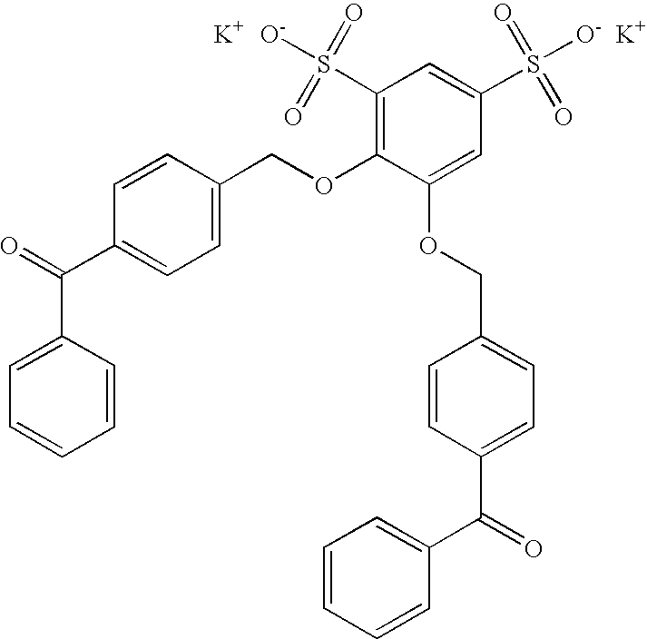 Water-soluble coating agents bearing initiator groups