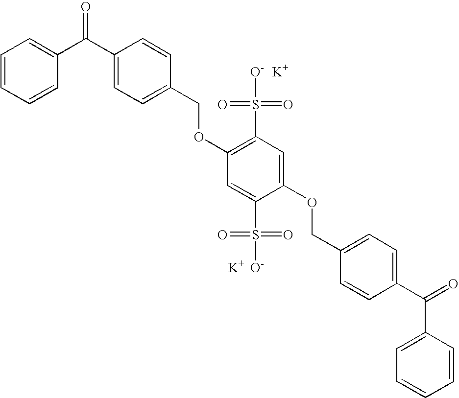 Water-soluble coating agents bearing initiator groups