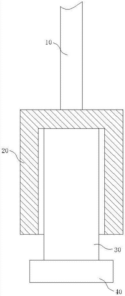 Spinning spindle capable of fixing bobbins of different internal diameters