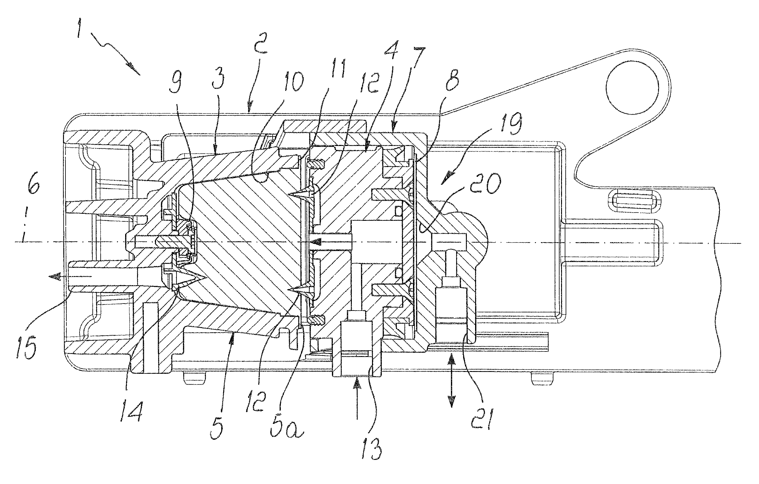 Infusion device for infusion capsules and the like, particularly for espresso coffee machines and the like