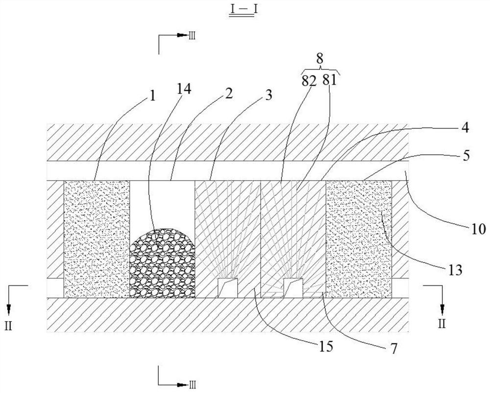 Efficient stoping process of segmented medium-length hole stope