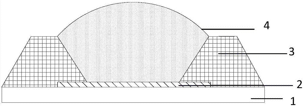 Preparation method of printed display device