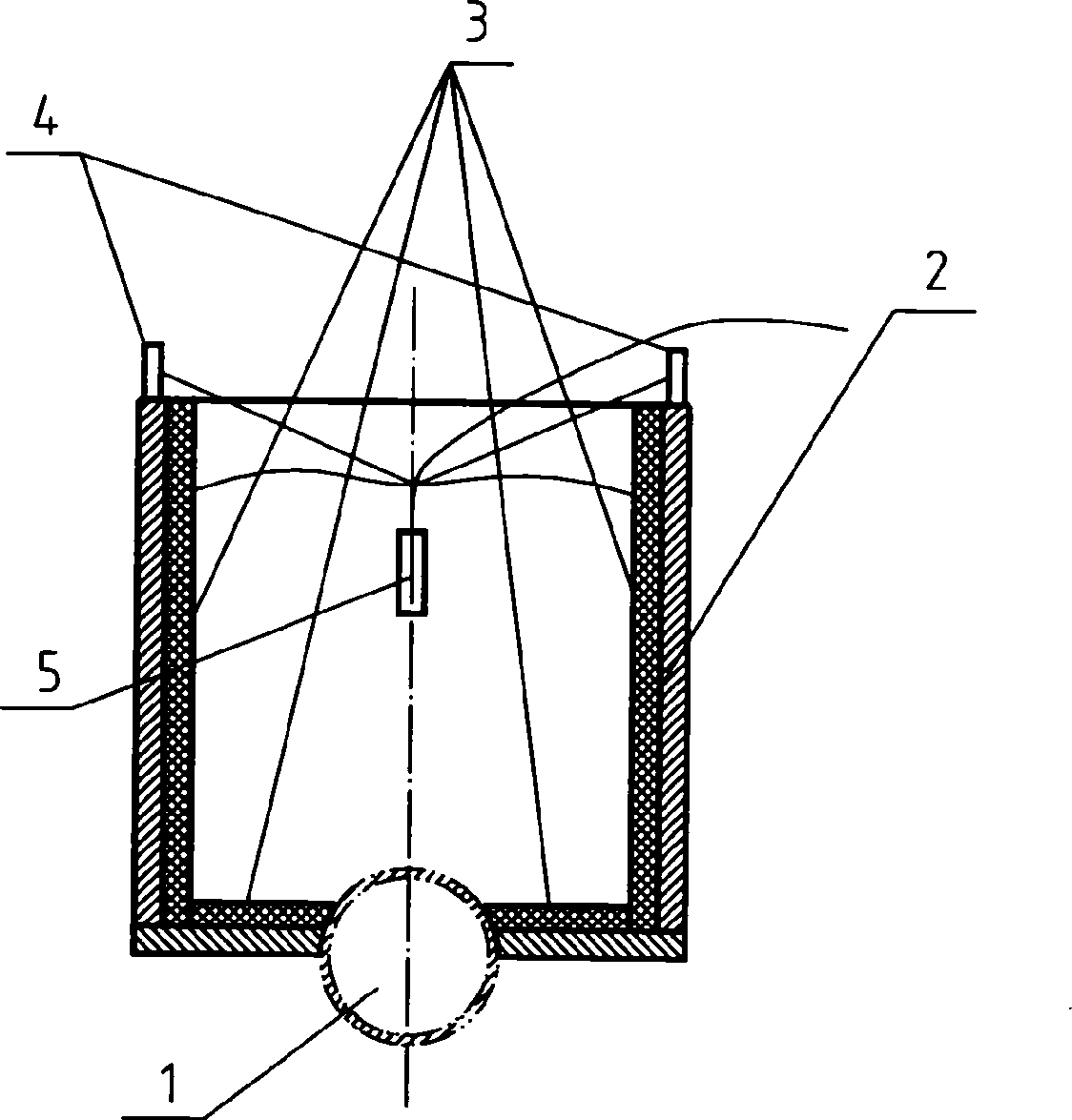 Pipeline fluid noise auxiliary measuring device