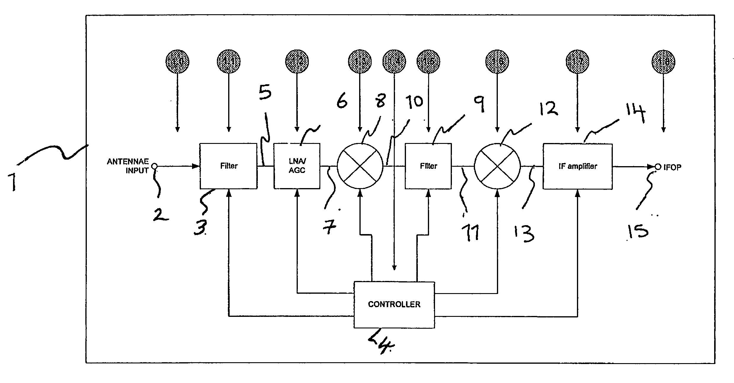 Double conversion tuner