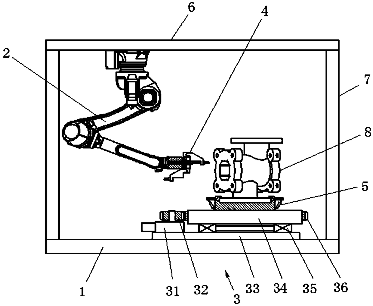 Automatic blind hole thread detection device