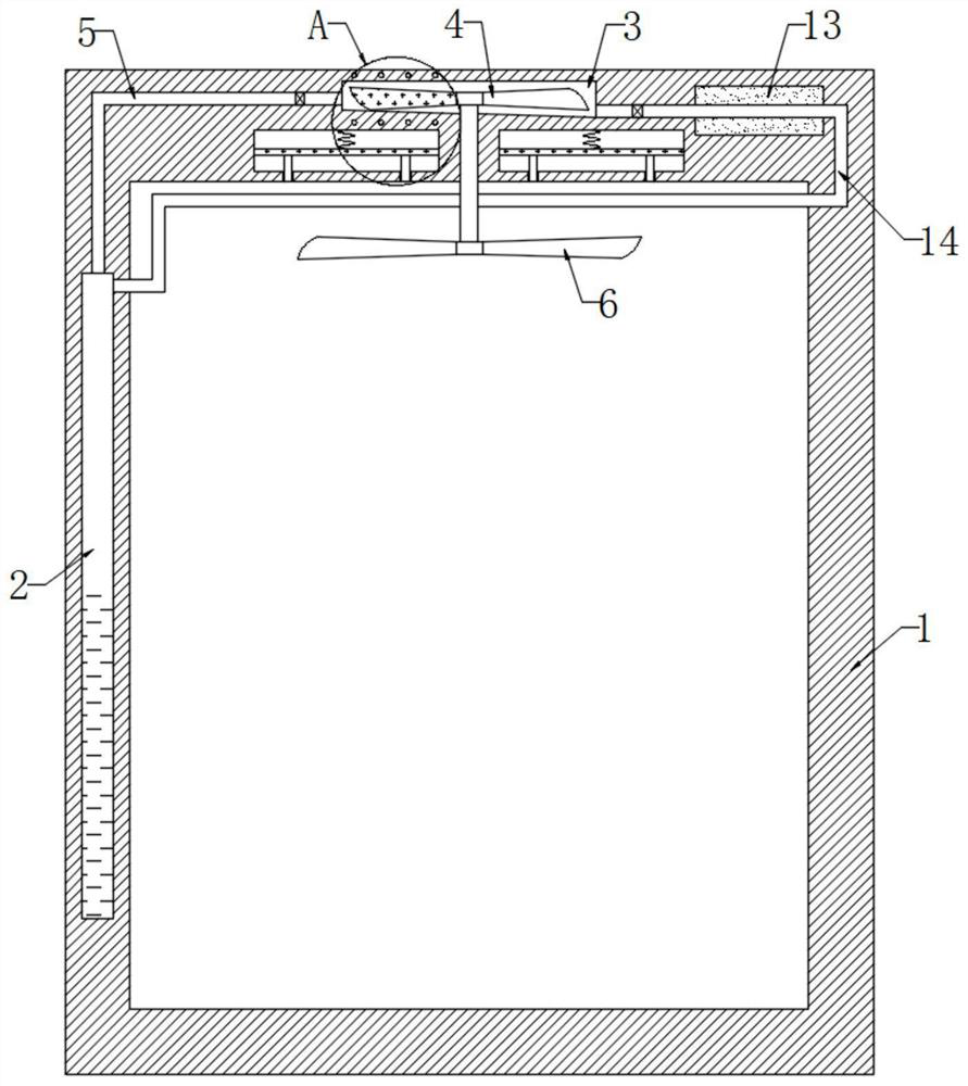 High-temperature self-extinguishing power distribution cabinet