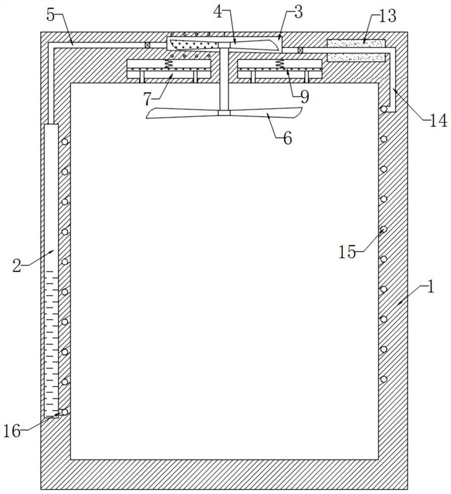 High-temperature self-extinguishing power distribution cabinet