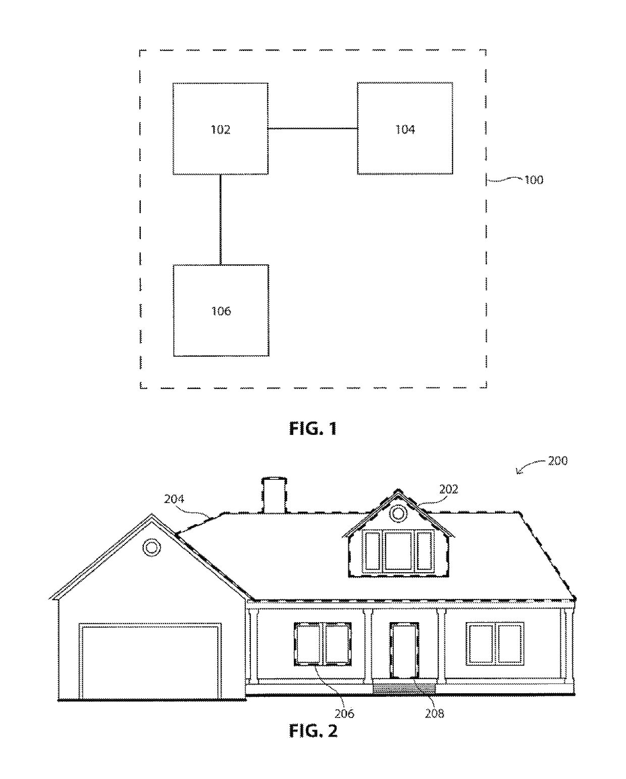 System for visualization of a building material