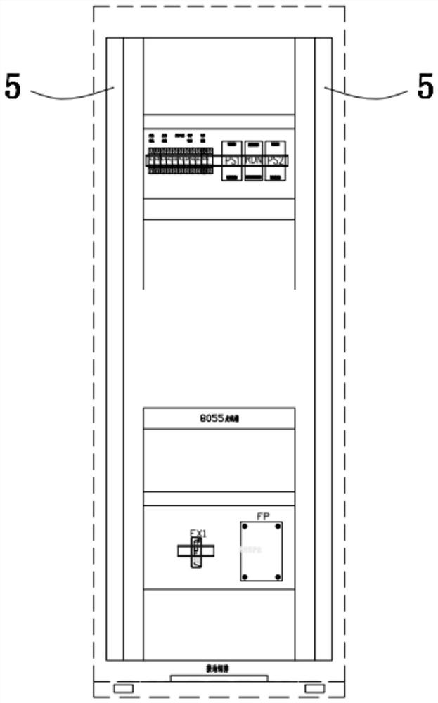 Hydropower station in-situ PLC control and measurement and control protection integrated cabinet