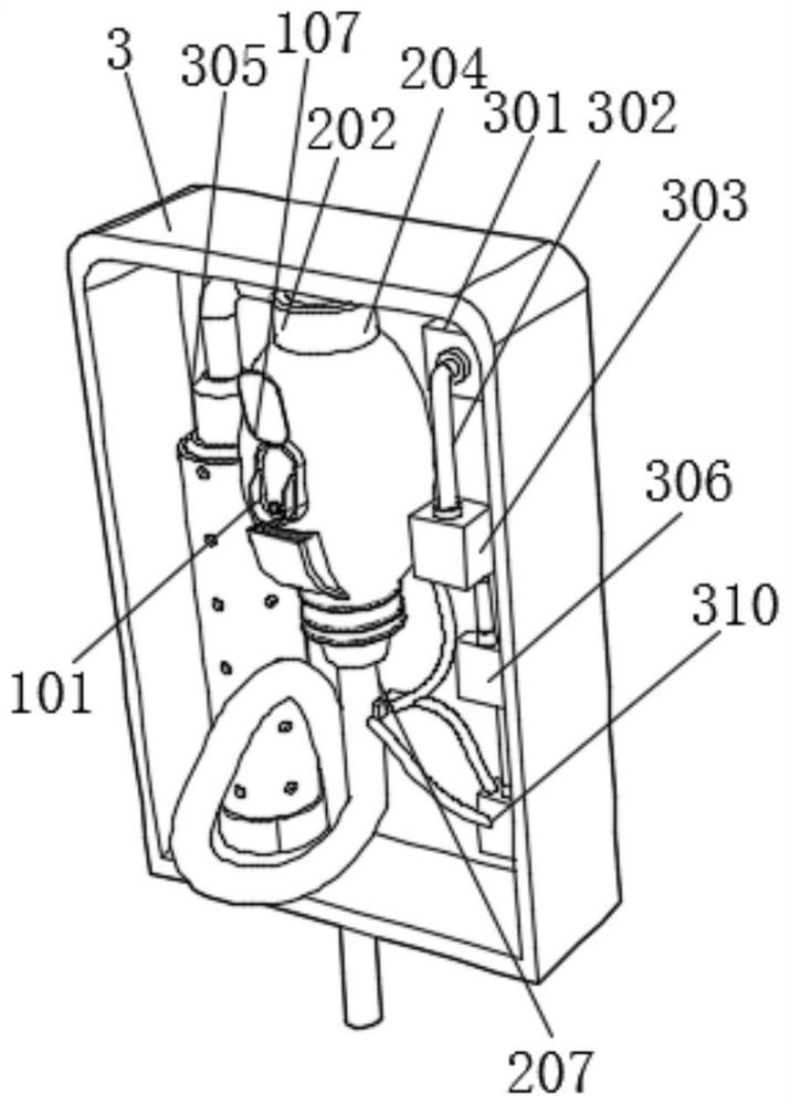 Negative pressure urinal