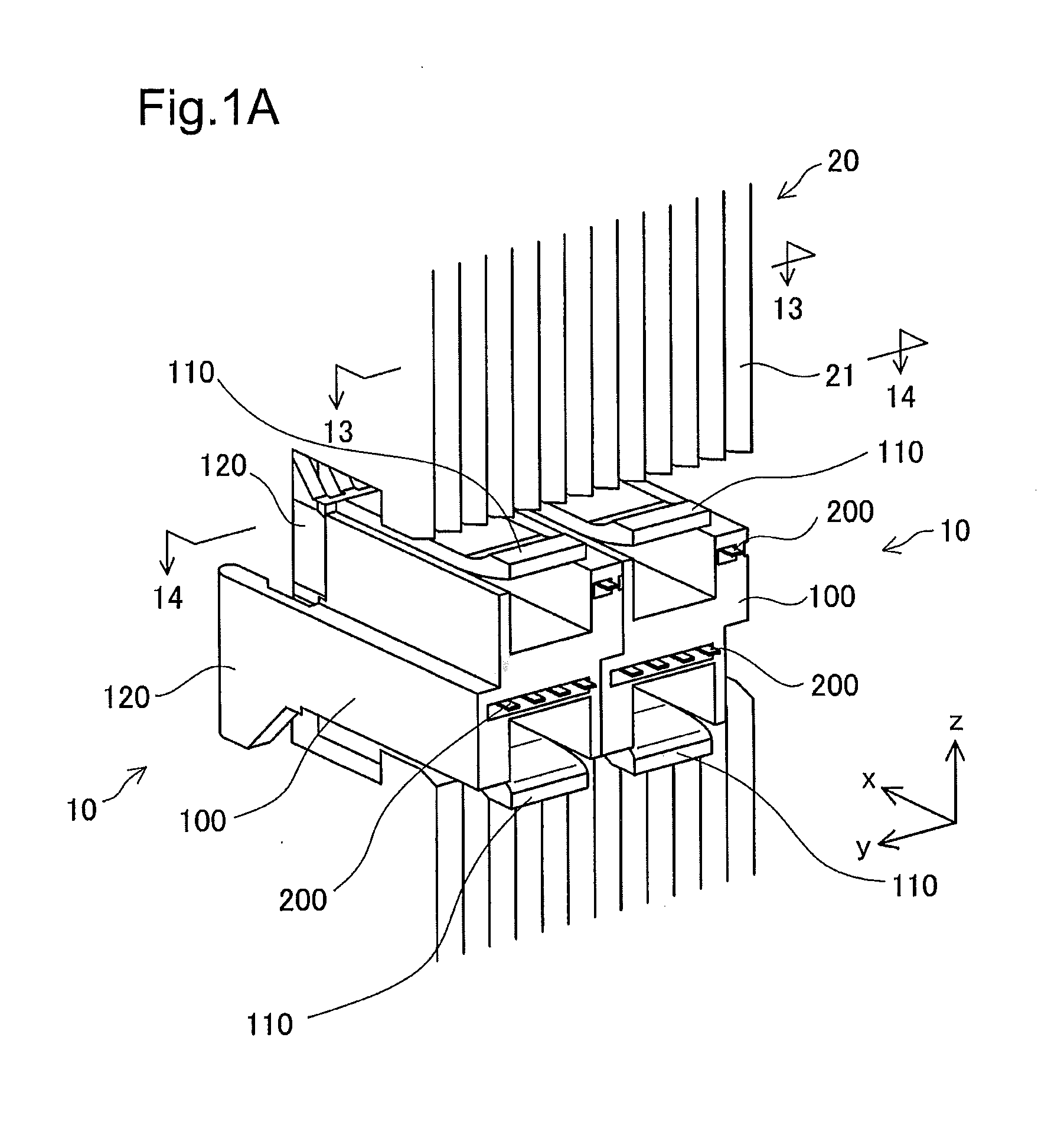 Connector and fuel cell