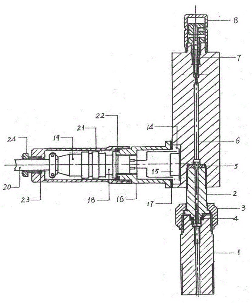 Industrial gas on-line sampler