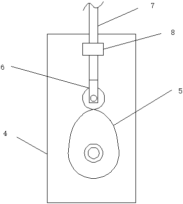 Charging gun wire collecting mechanism