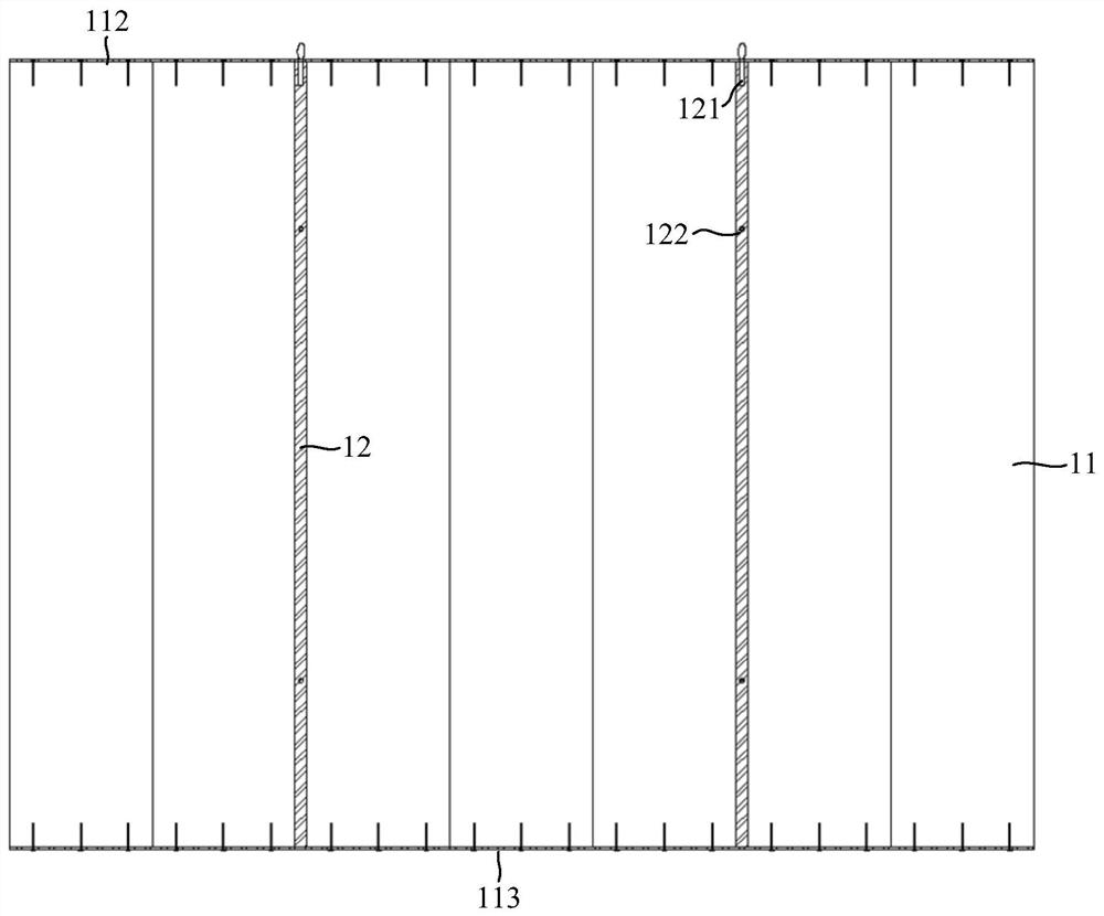 Integrated decorative thermal insulation assembled enclosure wall panel and its installation method