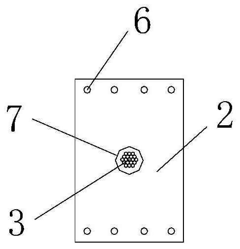 Prestressed full-dry type connection assembly type concrete frame beam-column joint