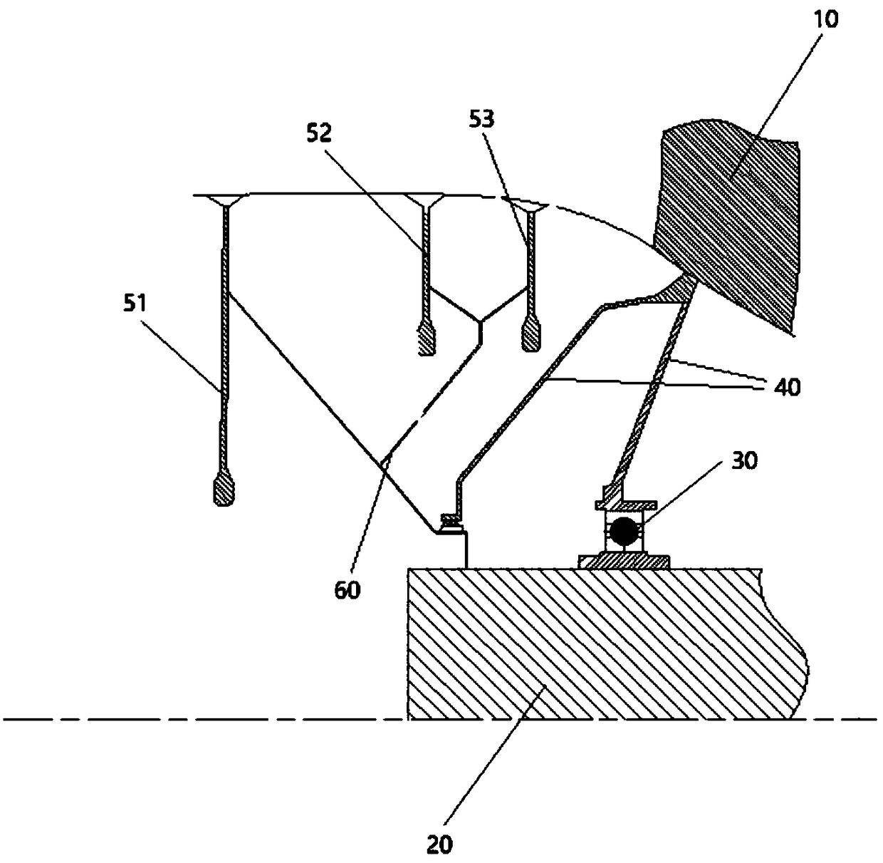 Design method of aero-engine booster chamber