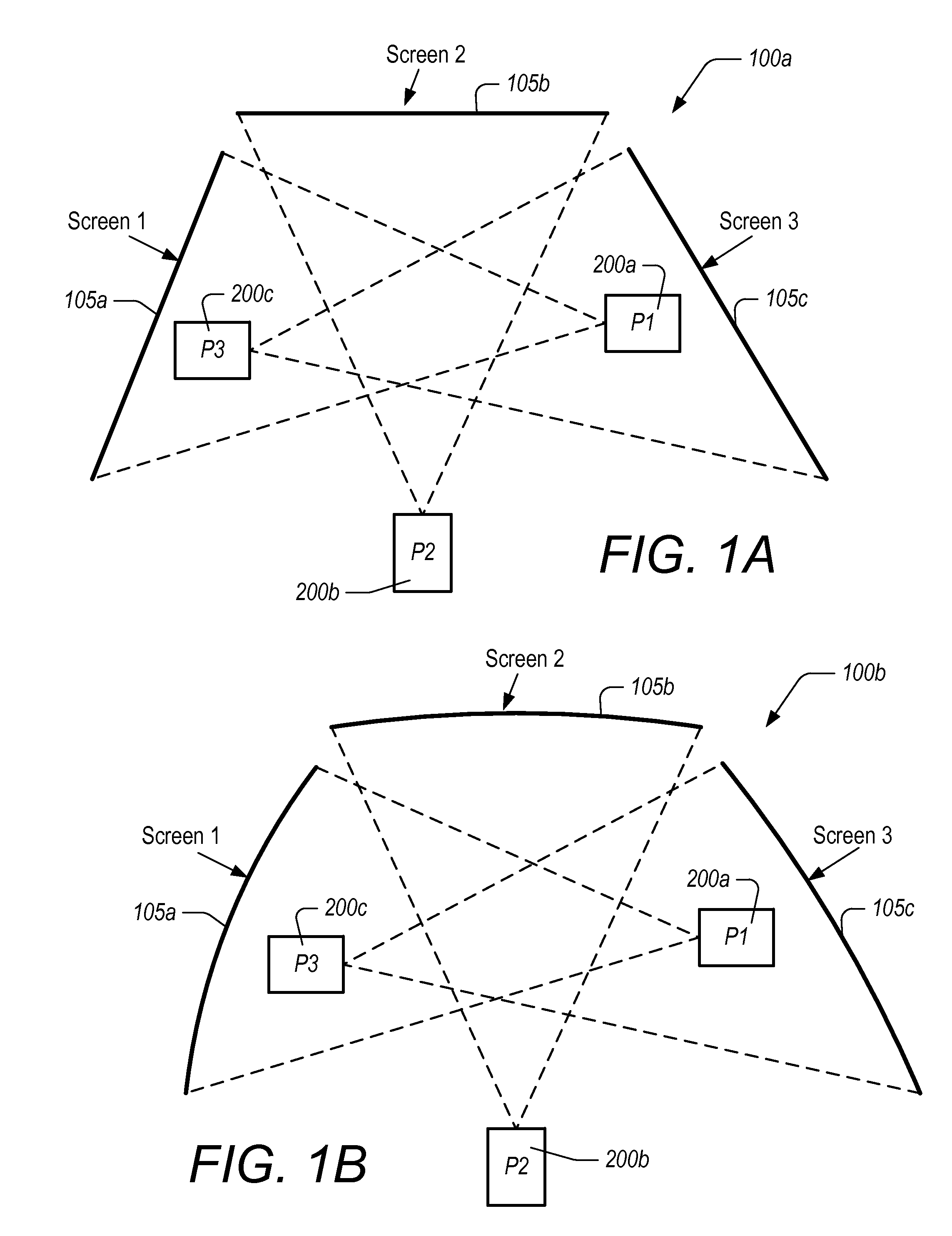 Display systems and methods employing polarizing reflective screens