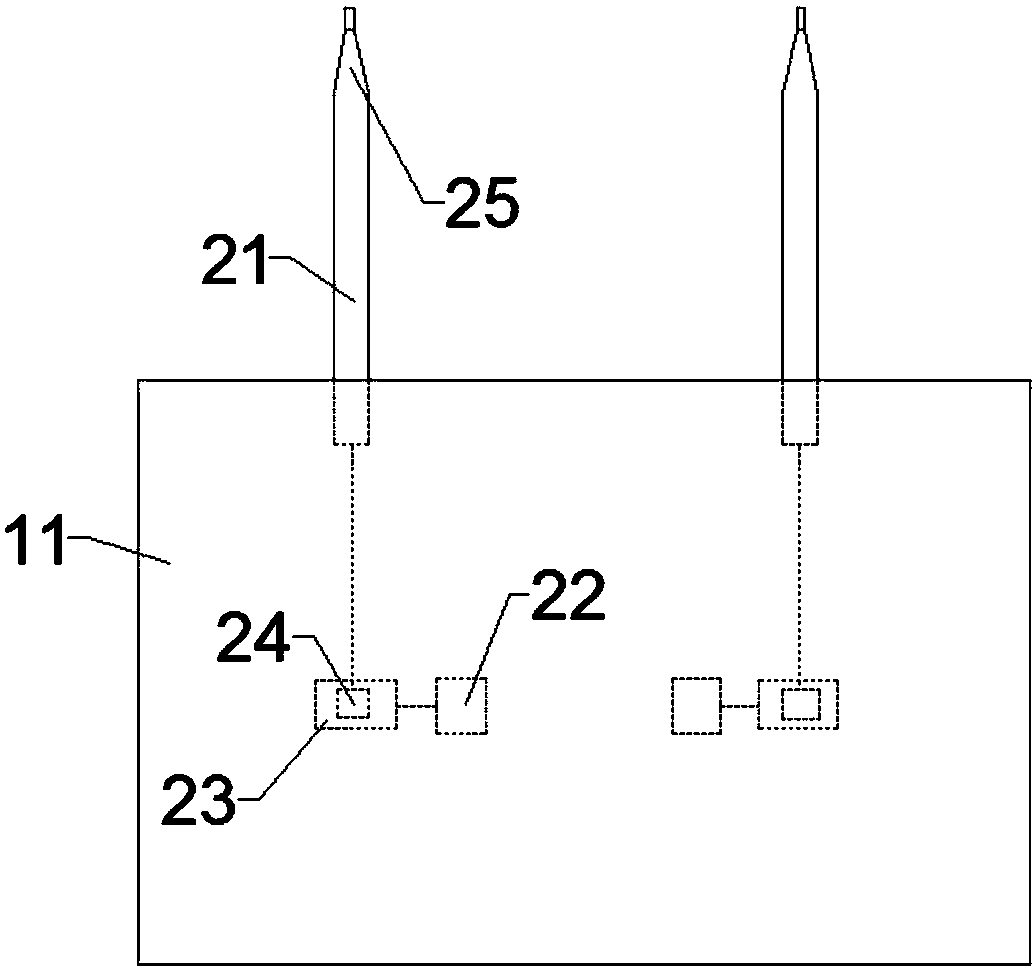 Gasbag type mechanical arm